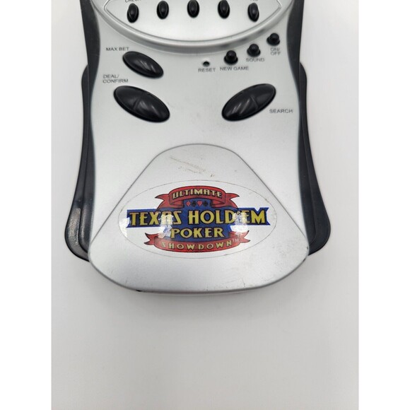 MGA Poker Electronic Handheld Game Ultimate Texas Hold'Em Showdown New Batteries - Picture 3 of 6